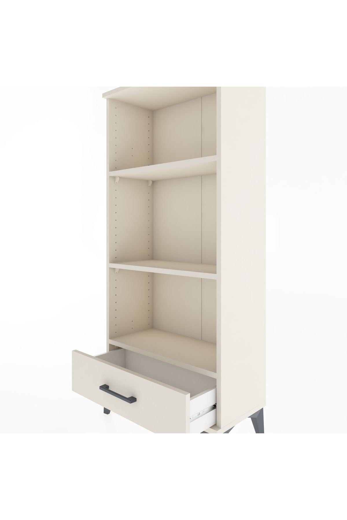 Hyperion Dolap 3 Raflı Tek Çekmeceli 60x44x134 - S50M042V1B