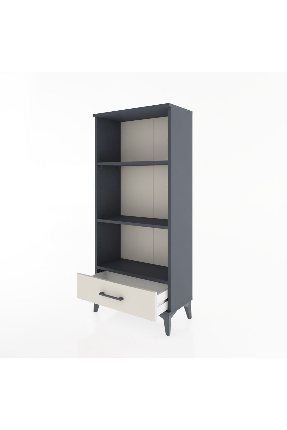 Hyperion Dolap 3 Raflı Tek Çekmeceli 60x44x134 - S50M042V4B