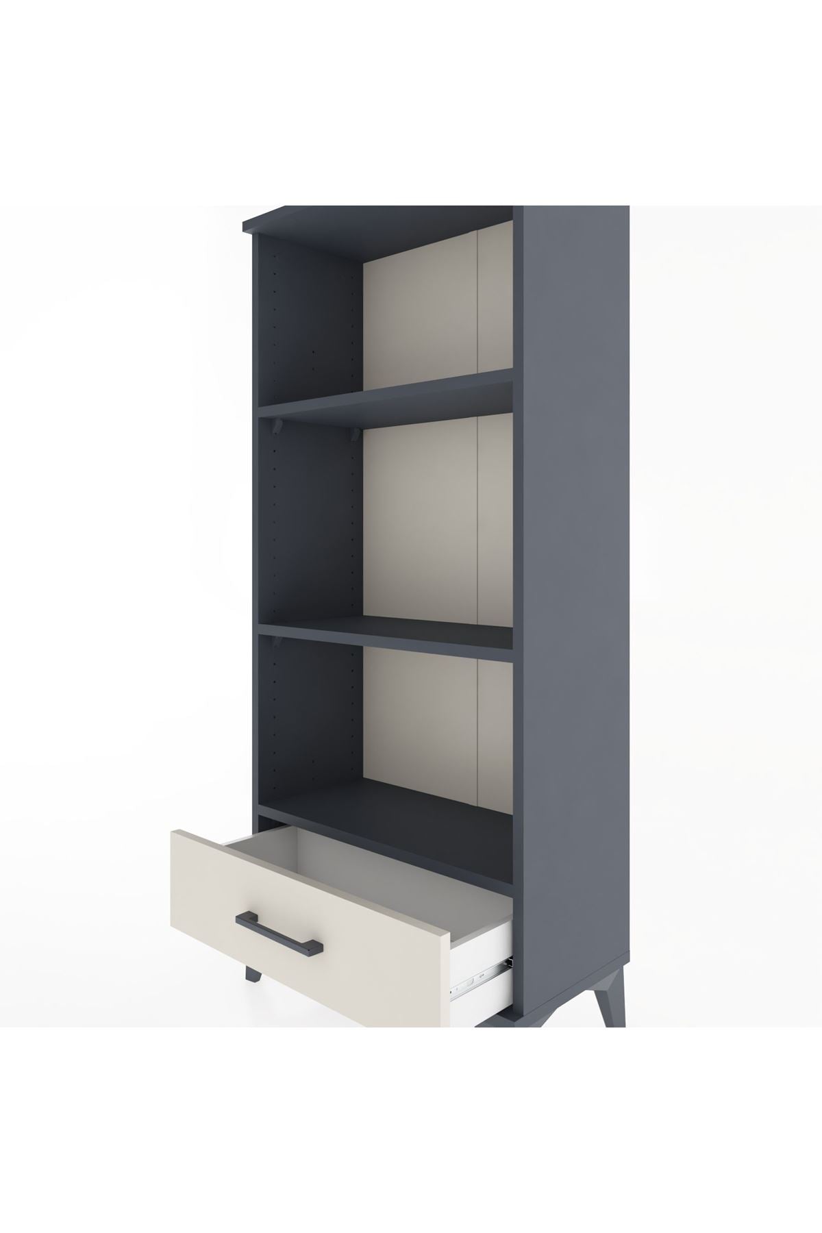 Hyperion Dolap 3 Raflı Tek Çekmeceli 60x44x134 - S50M042V4B