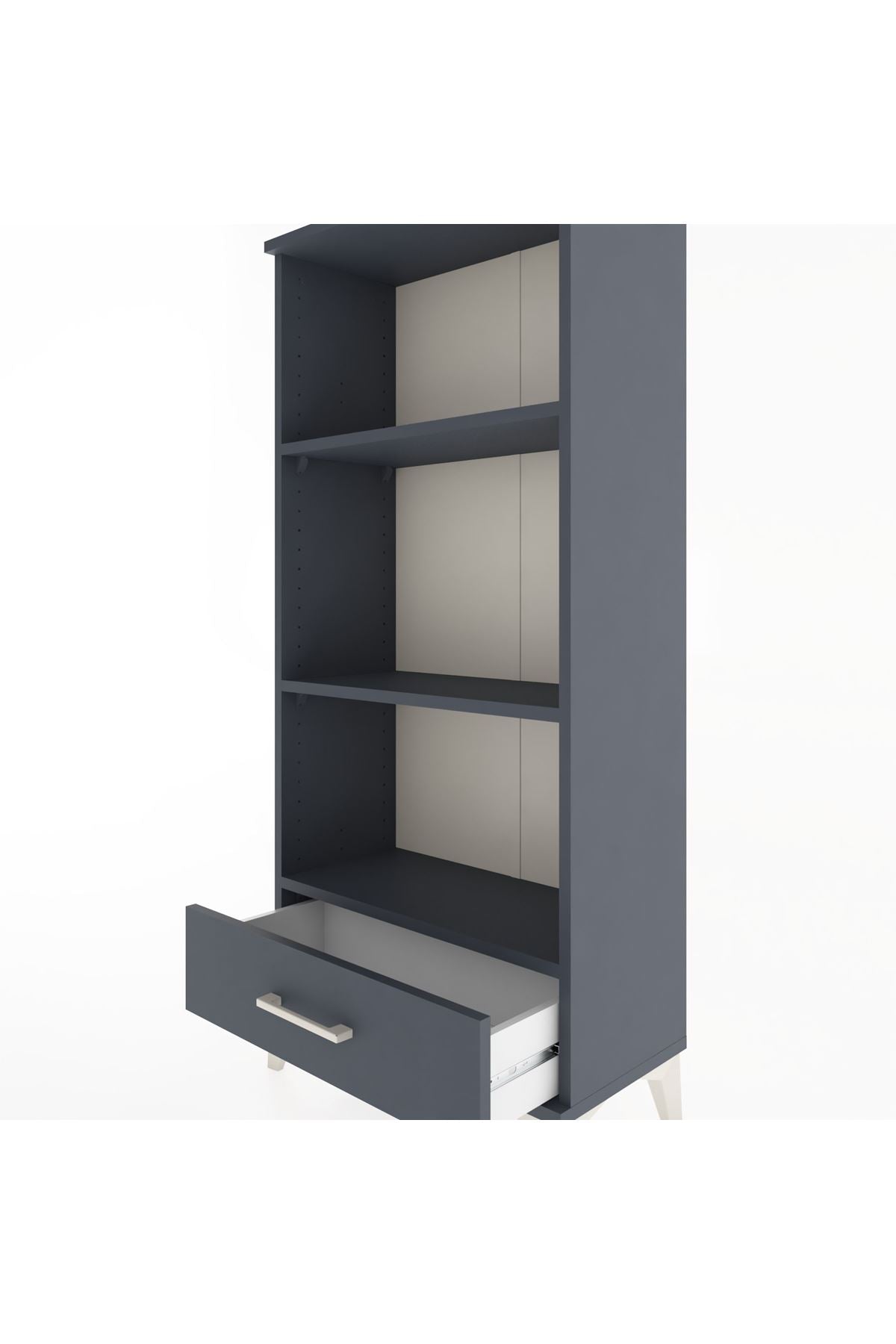 Hyperion Dolap 3 Raflı Tek Çekmeceli 60x44x134 - S50M042V5B