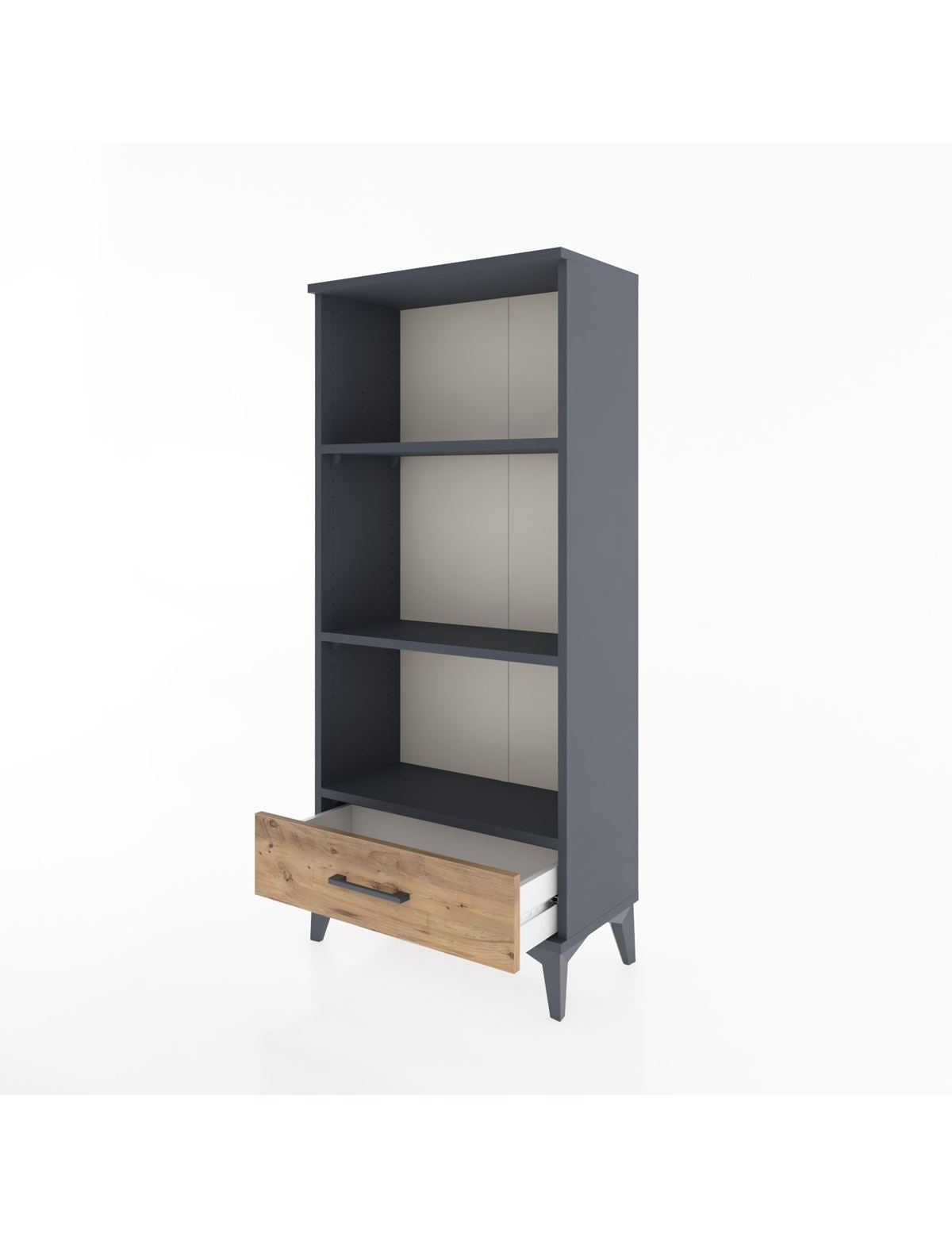 Hyperion Dolap 3 Raflı Tek Çekmeceli 60x44x134 - S50M042V6B