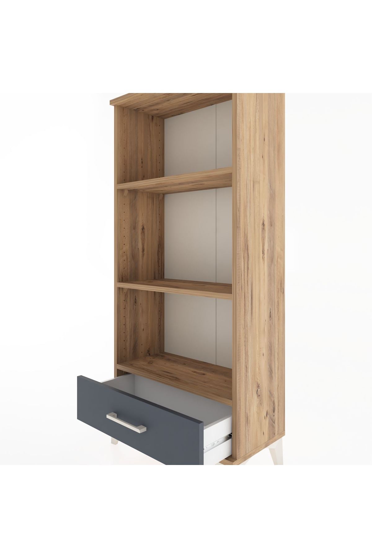 Hyperion Dolap 3 Raflı Tek Çekmeceli 60x44x134 - S50M042V8B