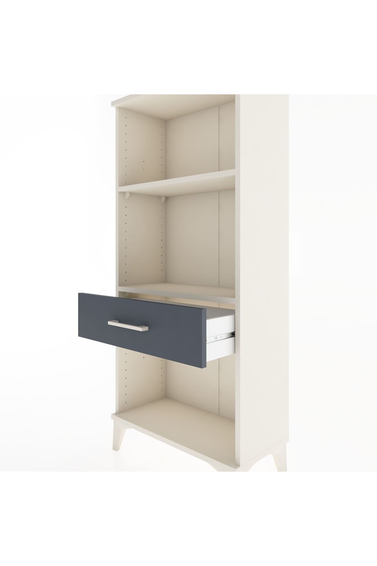 Hyperion Dolap 2 Raflı Tek Çekmeceli 60x44x134 - S50M043V2B