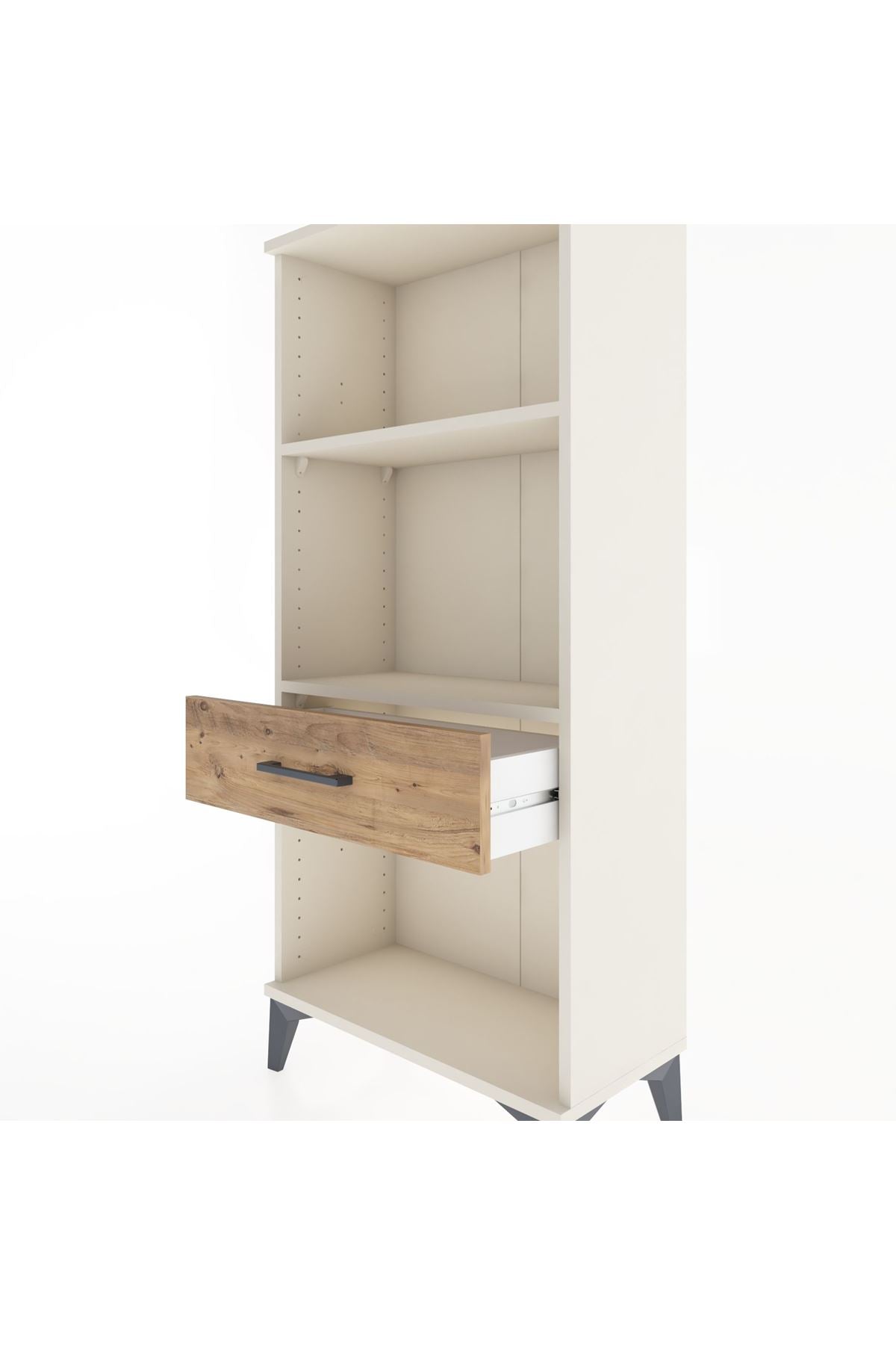 Hyperion Dolap 2 Raflı Tek Çekmeceli 60x44x134 - S50M043V3B
