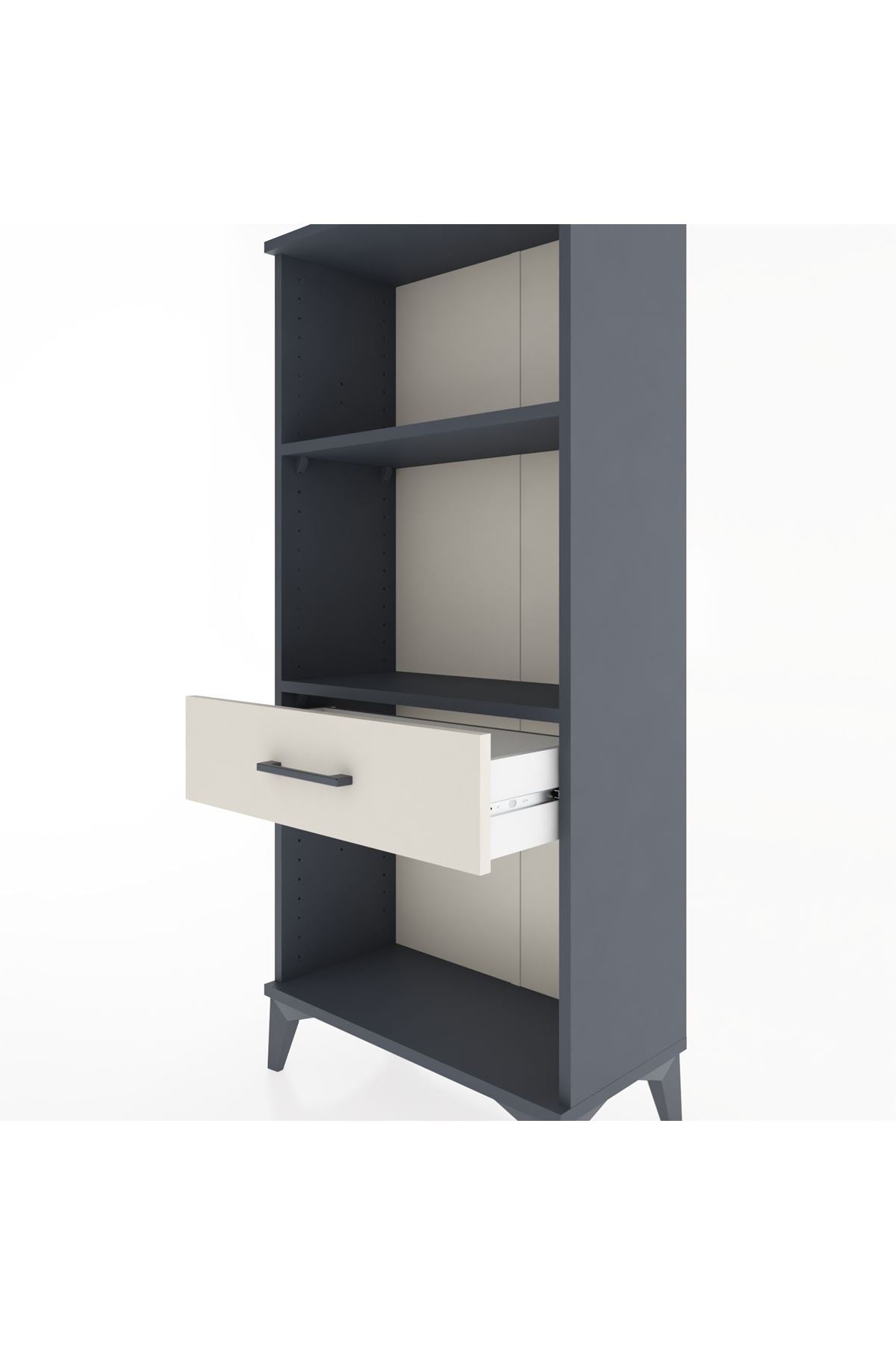 Hyperion Dolap 2 Raflı Tek Çekmeceli 60x44x134 - S50M043V4B