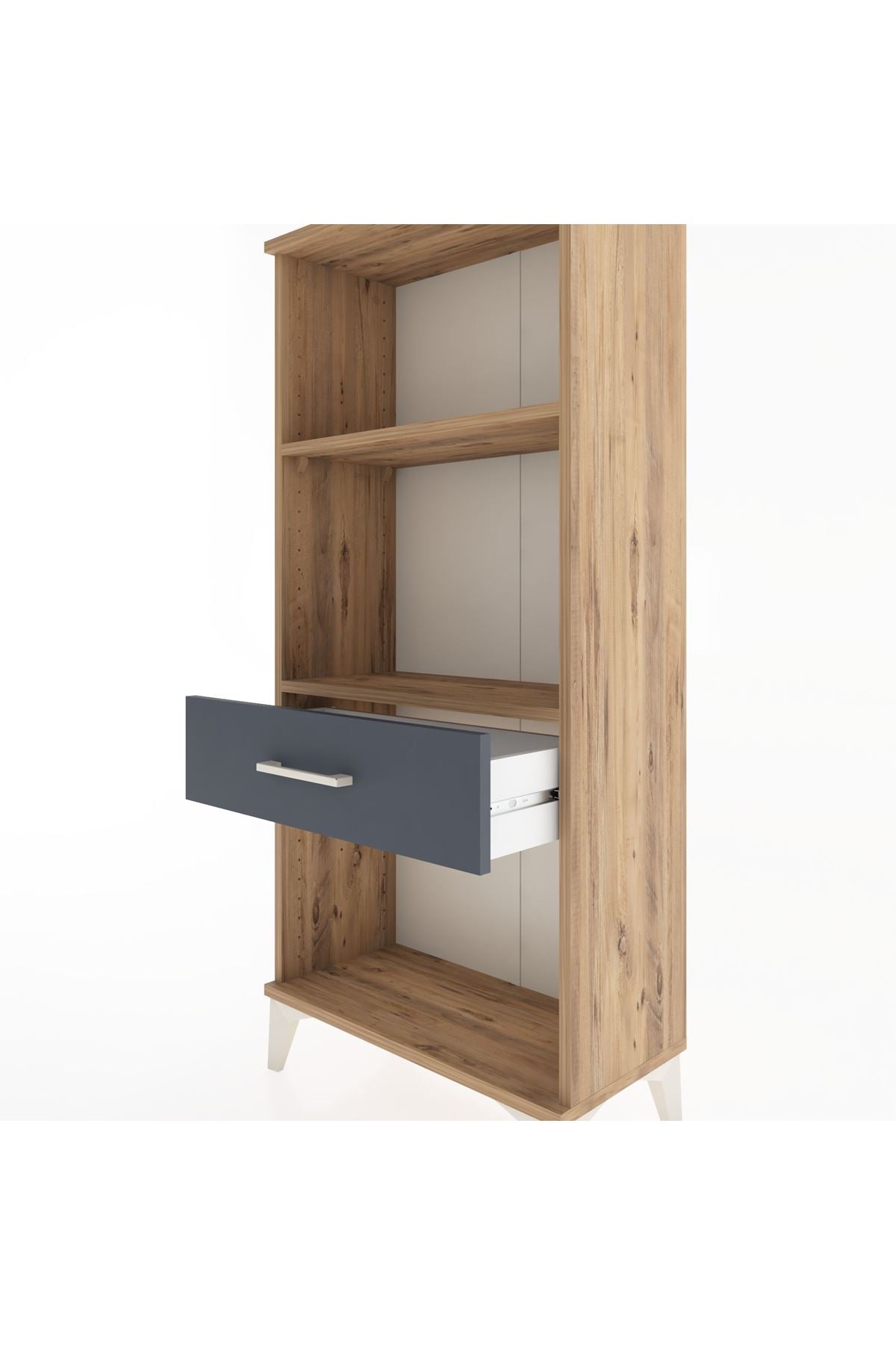 Hyperion Dolap 2 Raflı Tek Çekmeceli 60x44x134 - S50M043V8B