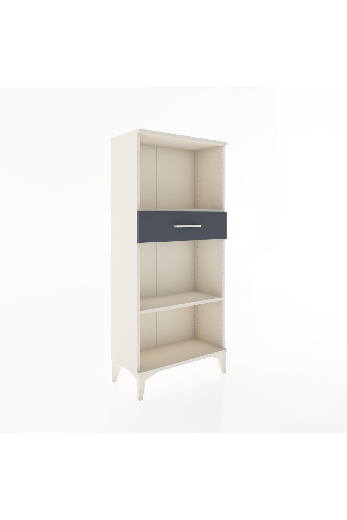 Hyperion Dolap 2 Raflı Tek Çekmeceli 60x44x134 - S50M044V2B