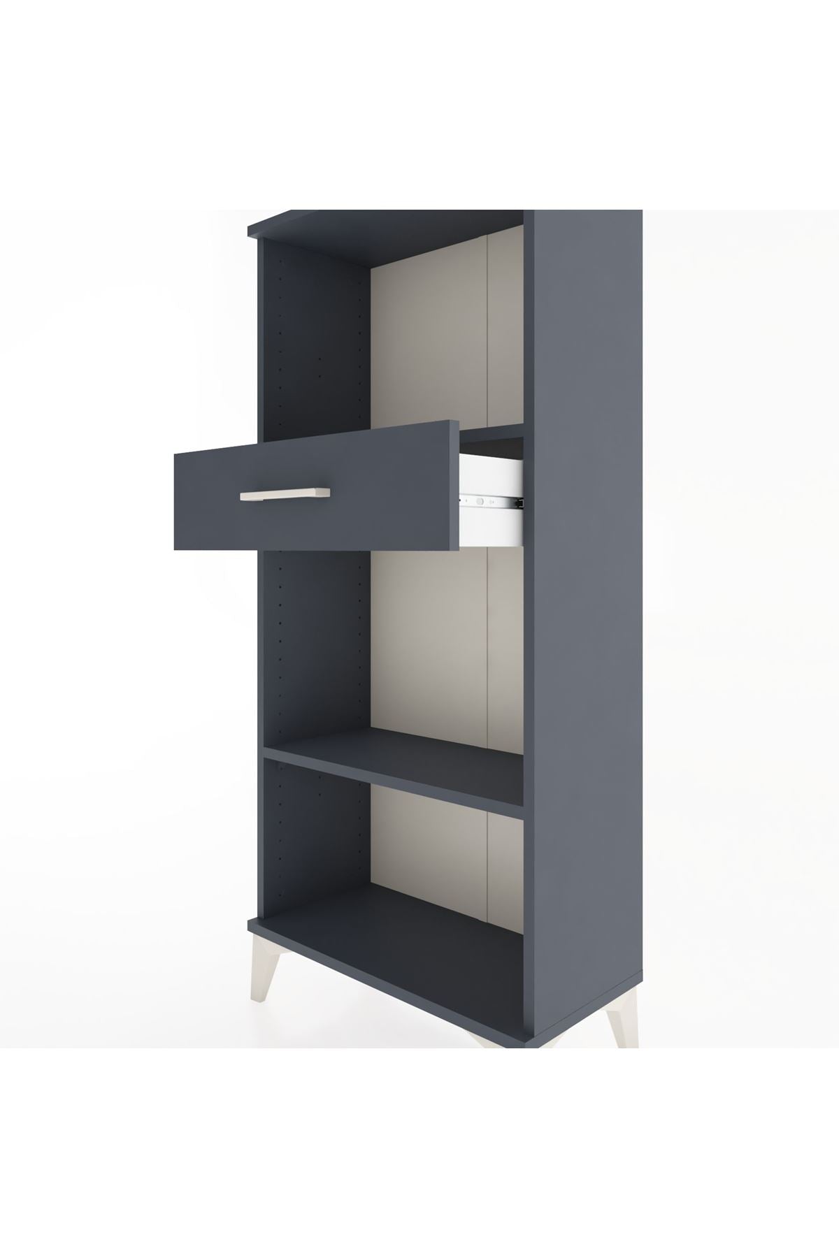 Hyperion Dolap 2 Raflı Tek Çekmeceli 60x44x134 - S50M044V5B