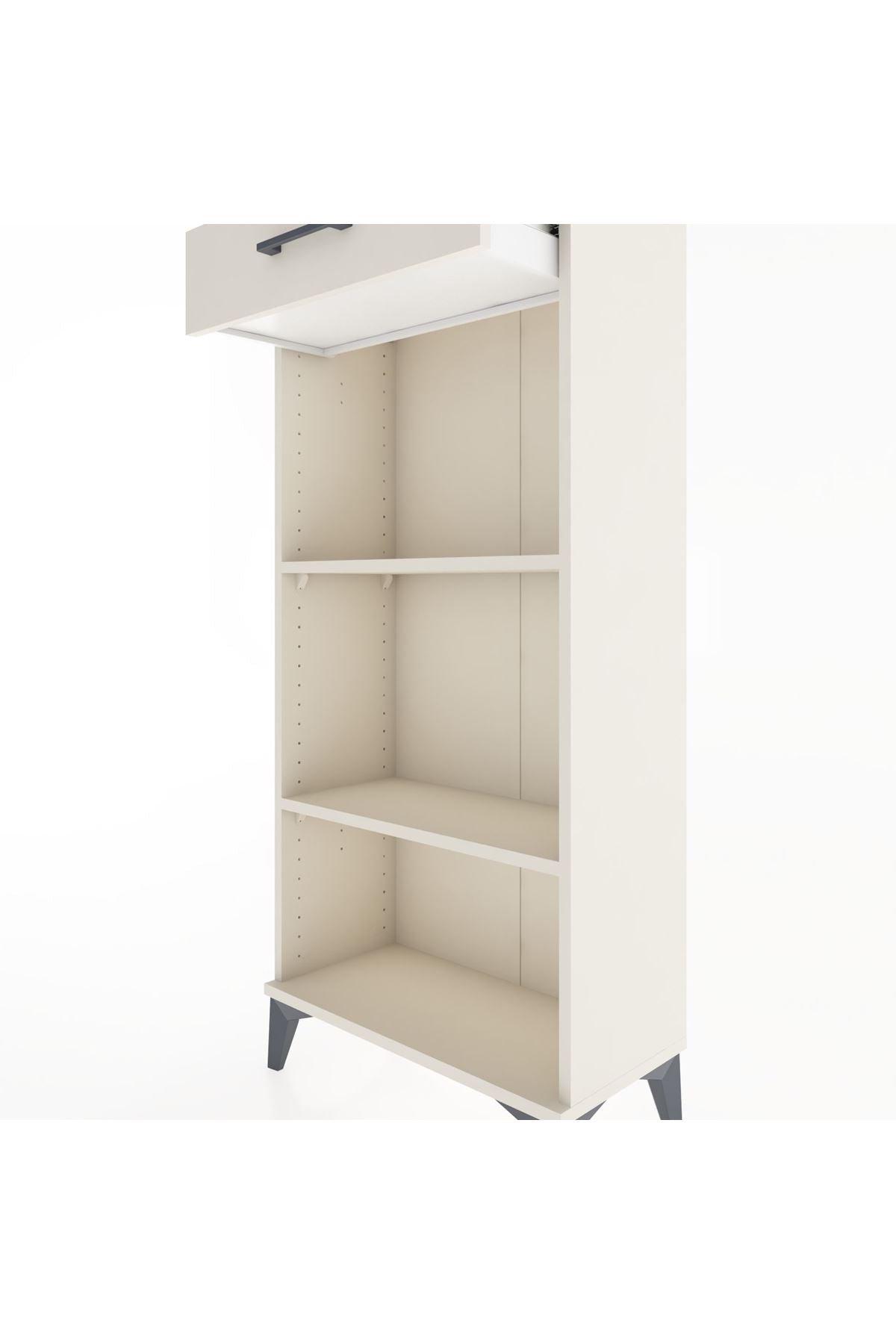 Hyperion Dolap 2 Raflı Tek Çekmeceli 60x44x134 - S50M045V1B