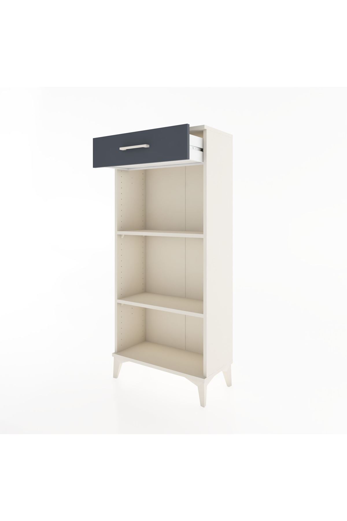 Hyperion Dolap 2 Raflı Tek Çekmeceli 60x44x134 - S50M045V2B