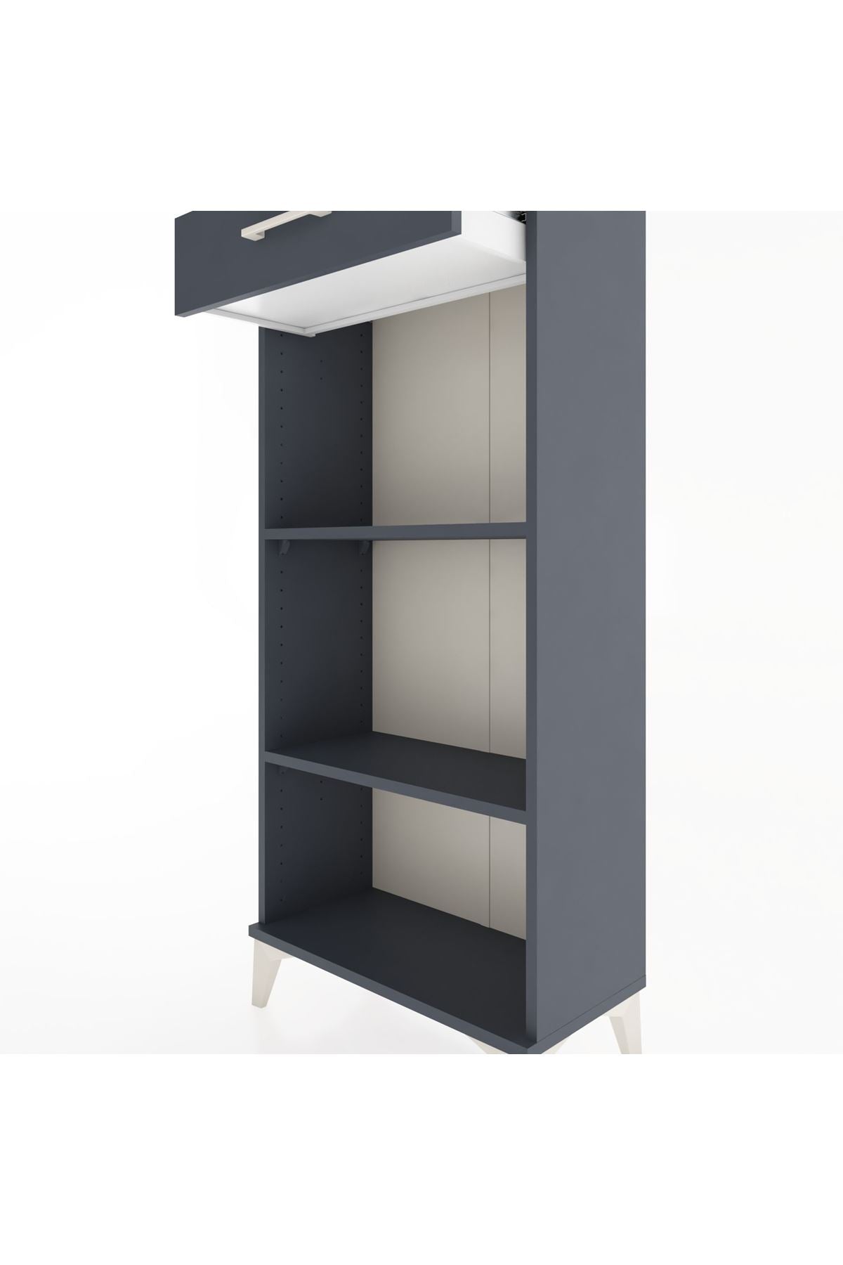Hyperion Dolap 2 Raflı Tek Çekmeceli 60x44x134 - S50M045V5B