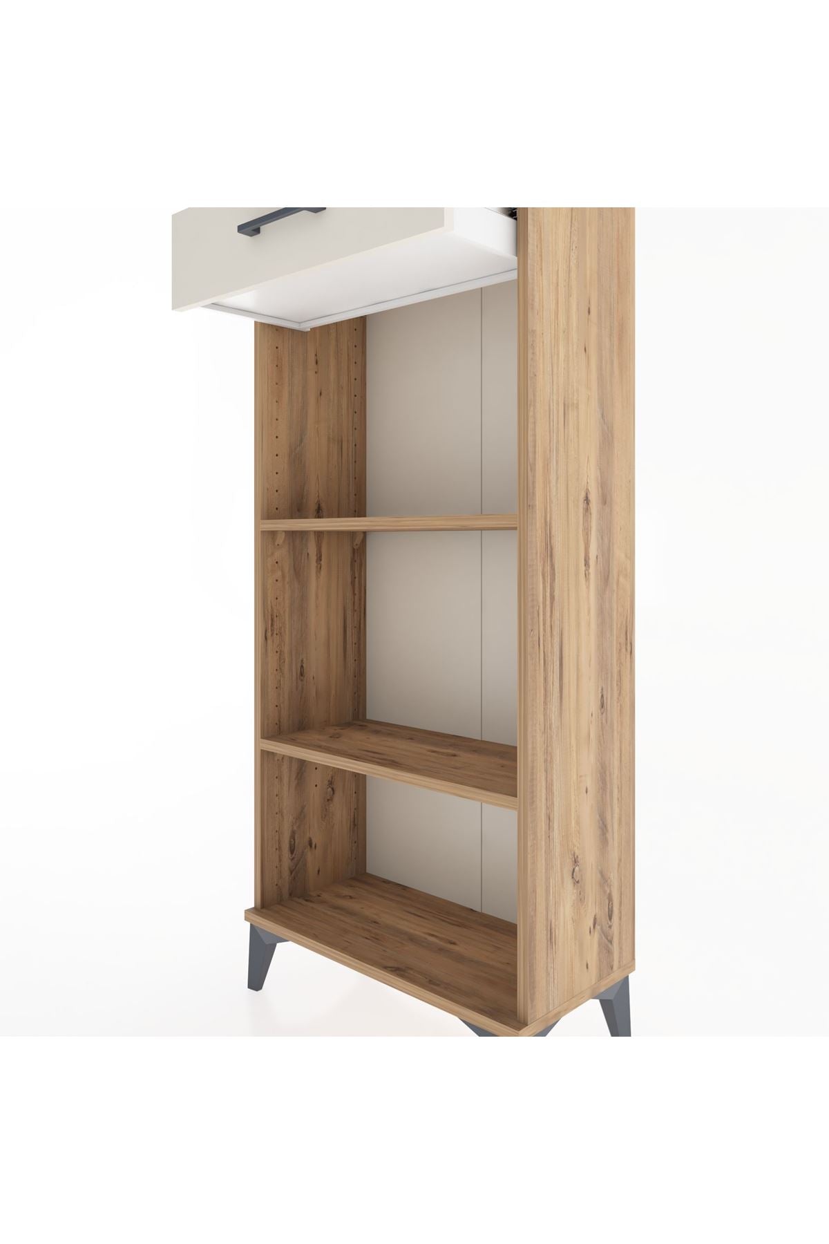 Hyperion Dolap 2 Raflı Tek Çekmeceli 60x44x134 - S50M045V7B