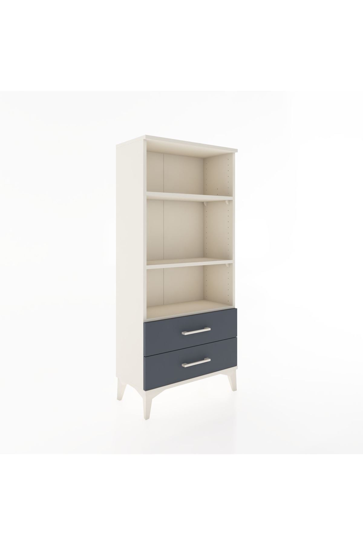 Hyperion Dolap 3 Raflı 2 Çekmeceli 60x44x134 - S50M046V2B