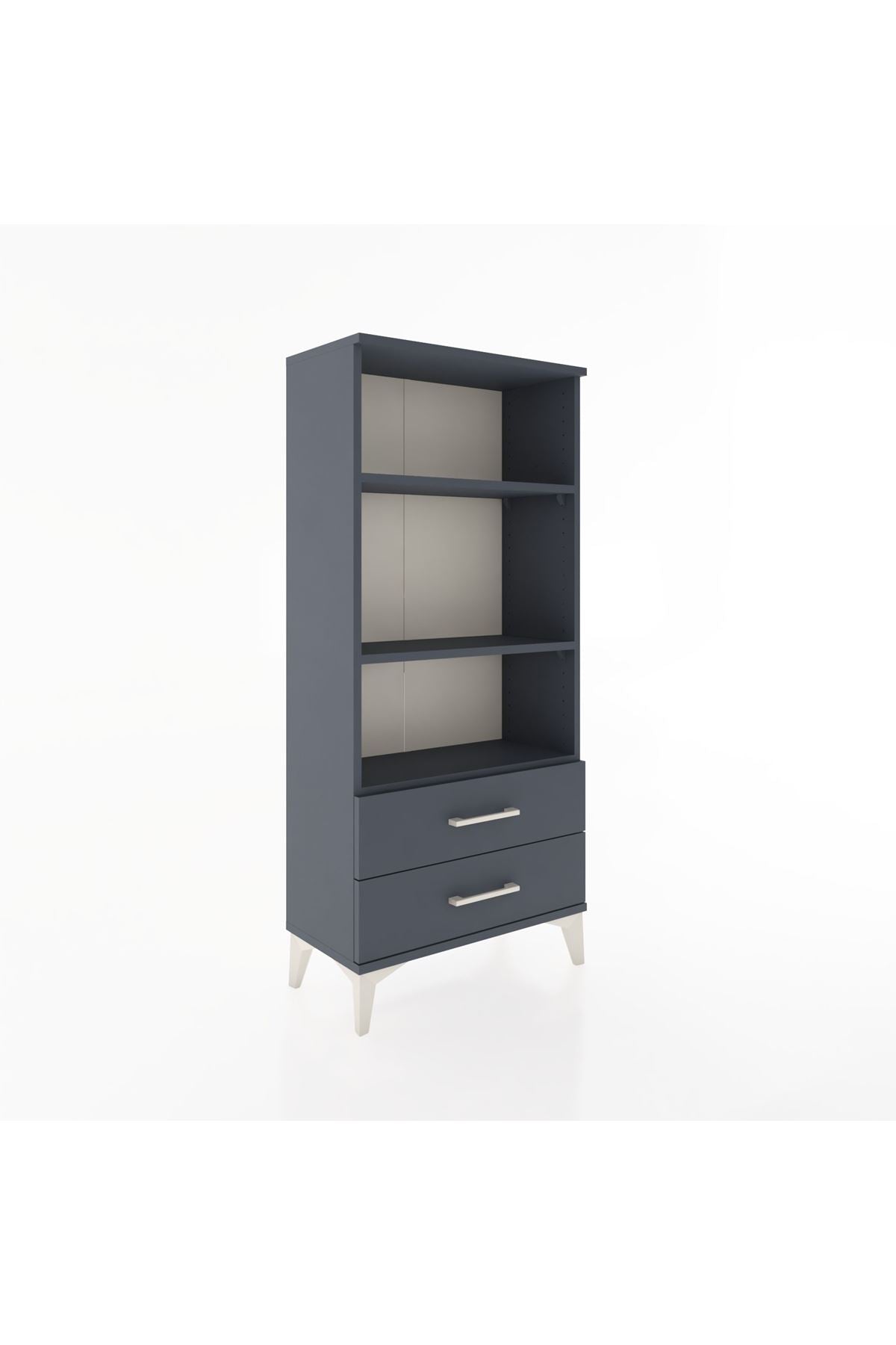 Hyperion Dolap 3 Raflı 2 Çekmeceli 60x44x134 - S50M046V5B