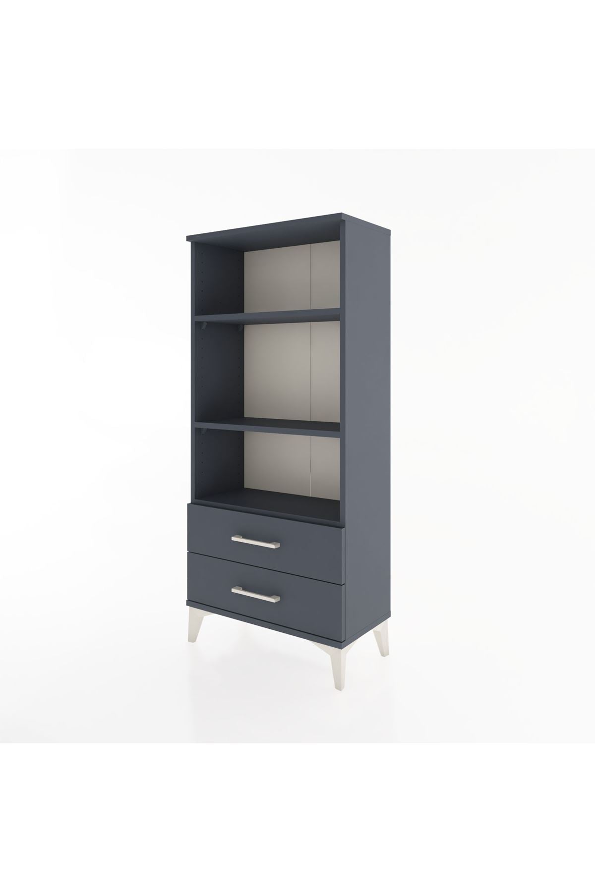 Hyperion Dolap 3 Raflı 2 Çekmeceli 60x44x134 - S50M046V5B