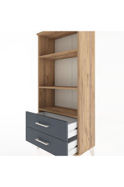 Hyperion Dolap 3 Raflı 2 Çekmeceli 60x44x134 - S50M046V8B