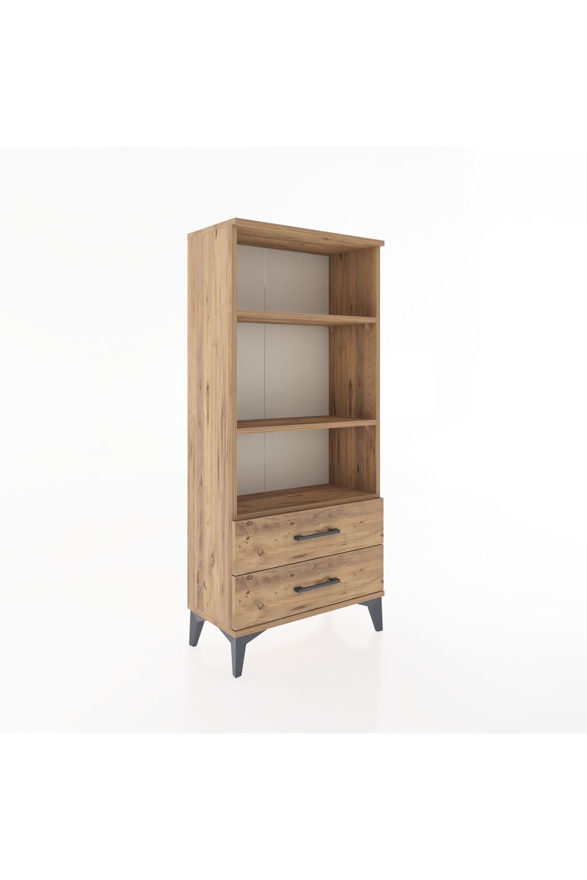 Hyperion Dolap 3 Raflı 2 Çekmeceli 60x44x134 - S50M046V9B