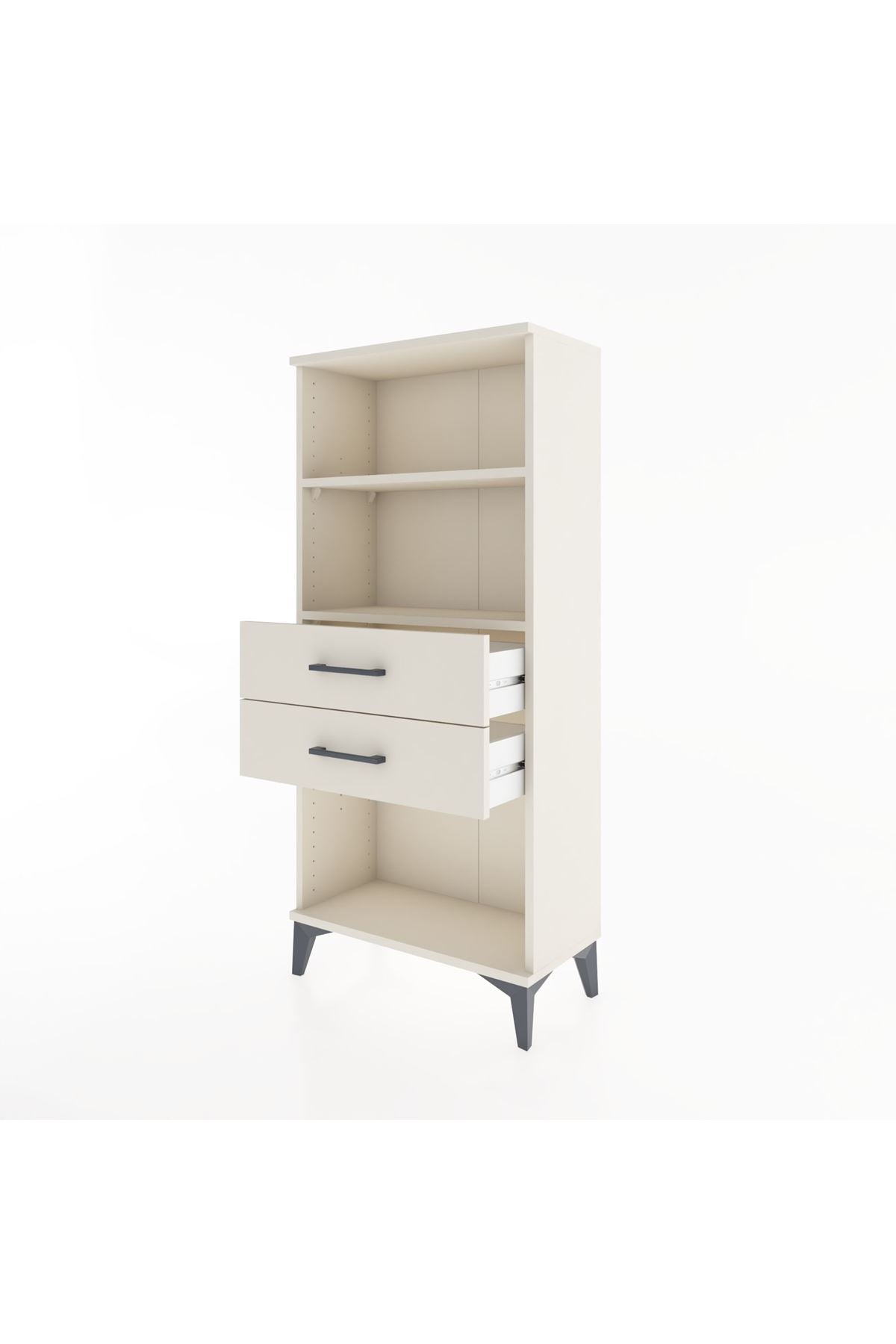 Hyperion Dolap 2 Raflı 2 Çekmeceli 60x44x134 - S50M047V1B
