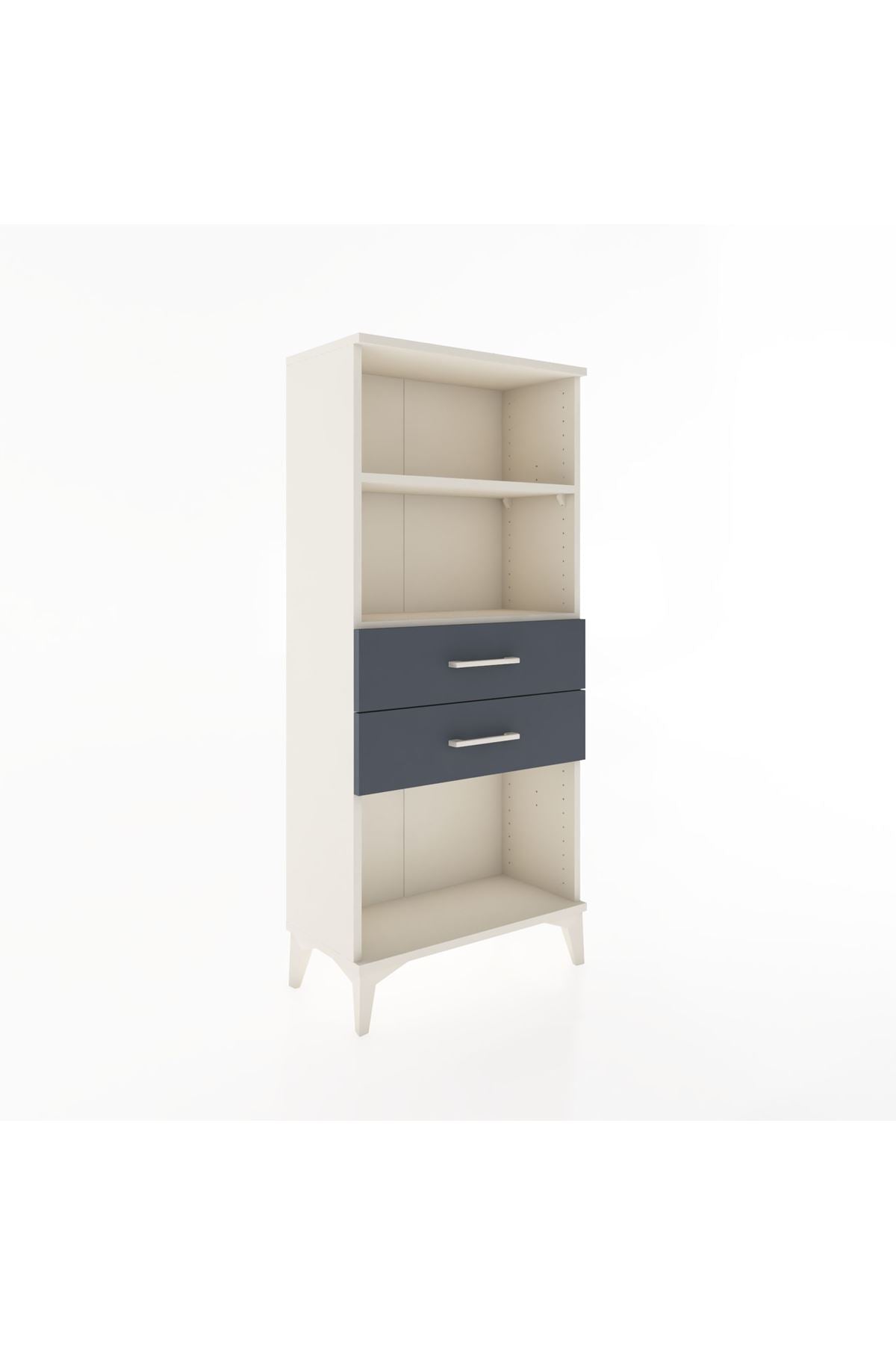 Hyperion Dolap 2 Raflı 2 Çekmeceli 60x44x134 - S50M047V2B