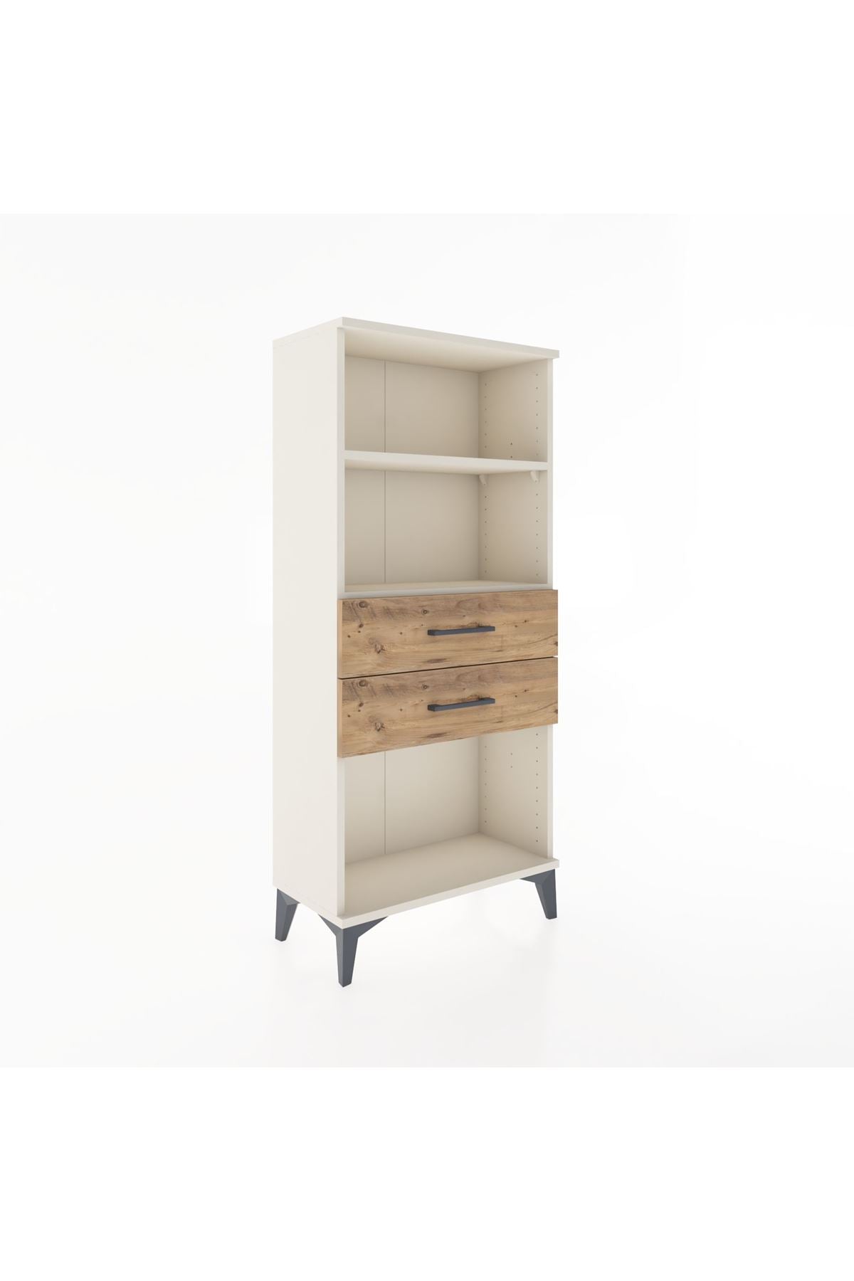 Hyperion Dolap 2 Raflı 2 Çekmeceli 60x44x134 - S50M047V3B
