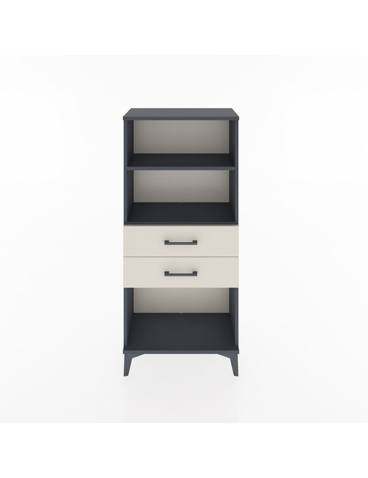 Hyperion Dolap 2 Raflı 2 Çekmeceli 60x44x134 - S50M047V4B