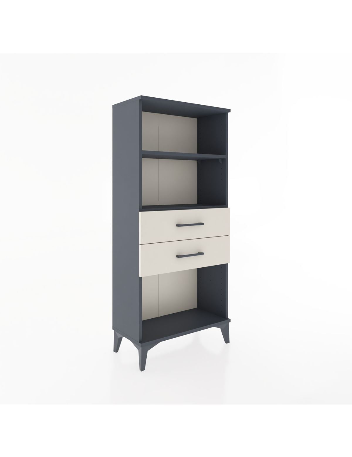 Hyperion Dolap 2 Raflı 2 Çekmeceli 60x44x134 - S50M047V4B