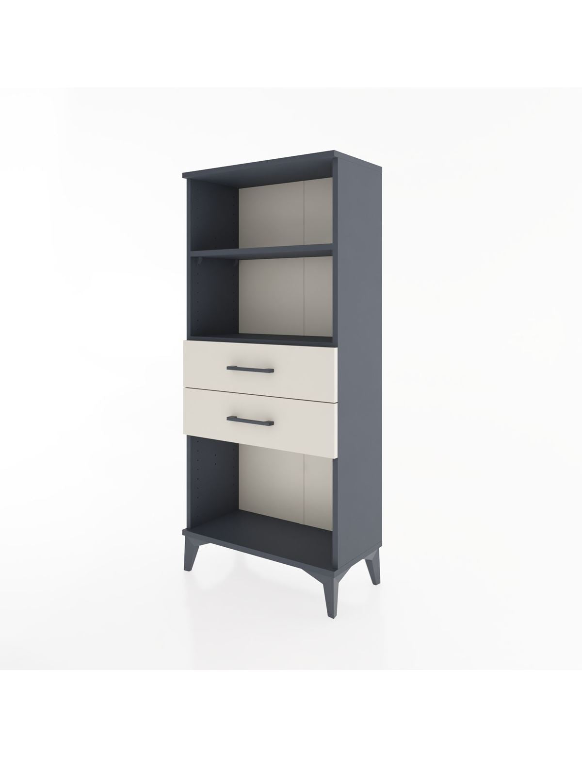 Hyperion Dolap 2 Raflı 2 Çekmeceli 60x44x134 - S50M047V4B
