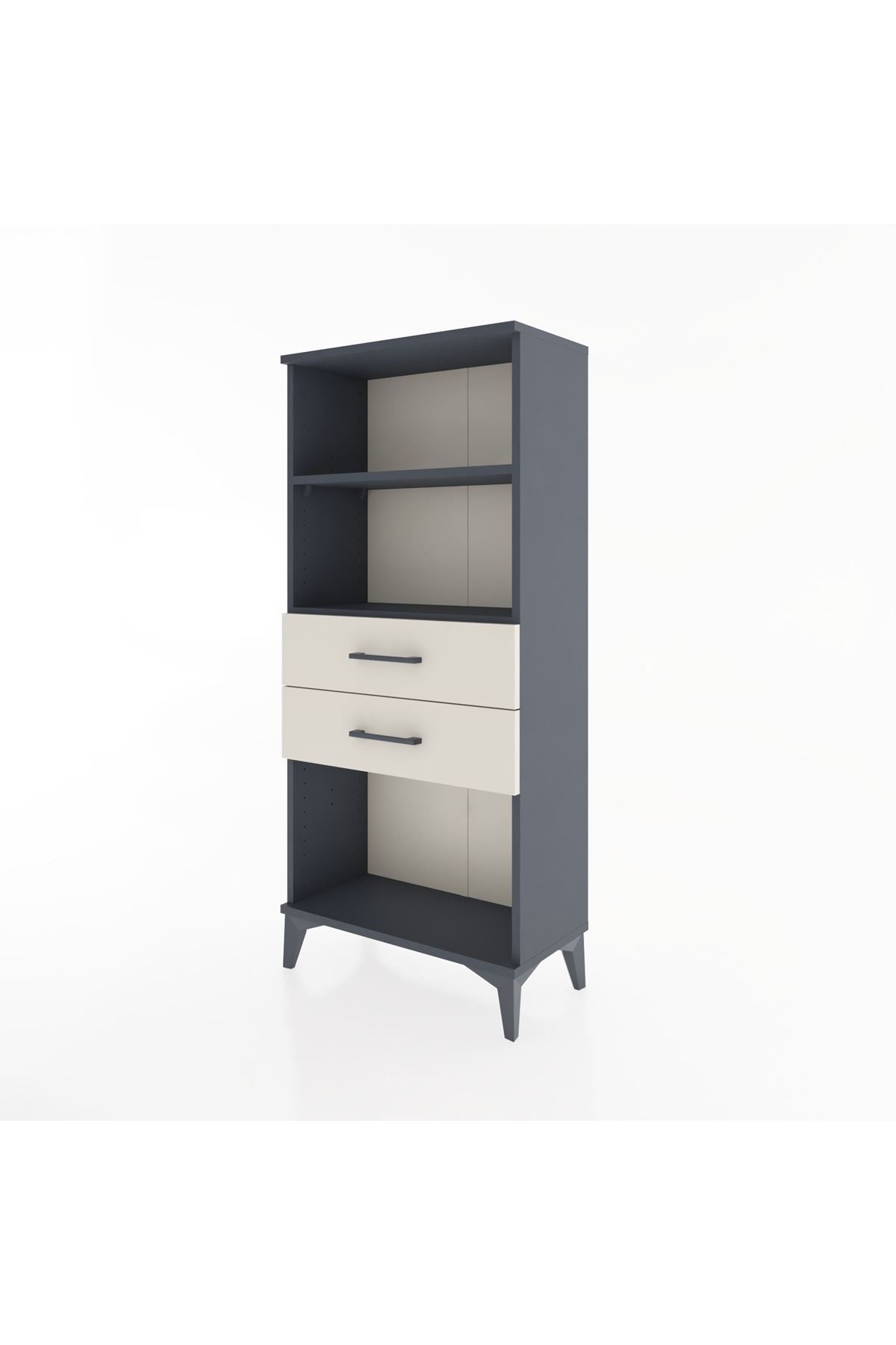 Hyperion Dolap 2 Raflı 2 Çekmeceli 60x44x134 - S50M047V4B
