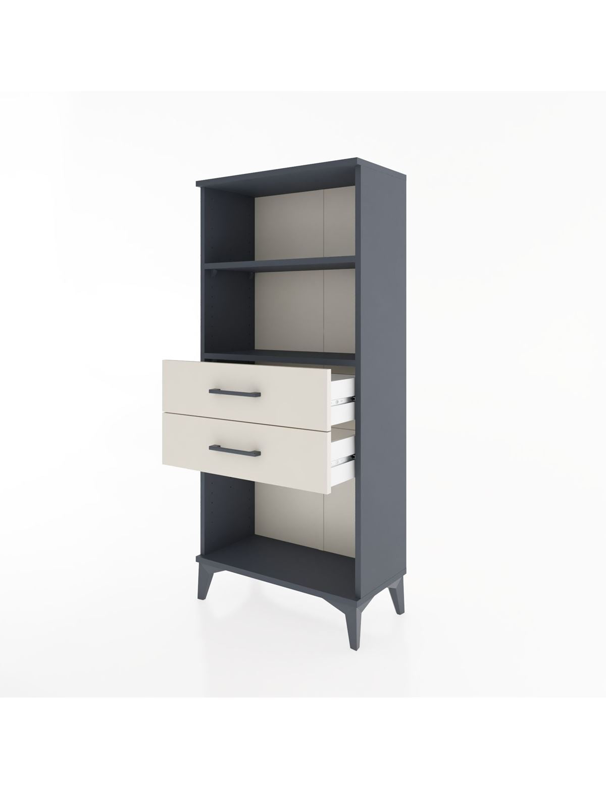 Hyperion Dolap 2 Raflı 2 Çekmeceli 60x44x134 - S50M047V4B