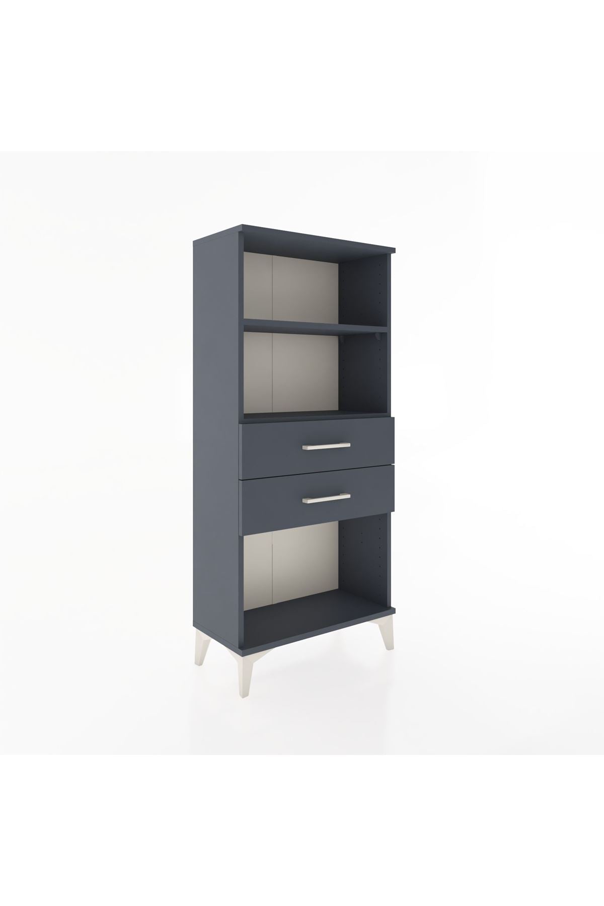 Hyperion Dolap 2 Raflı 2 Çekmeceli 60x44x134 - S50M047V5B