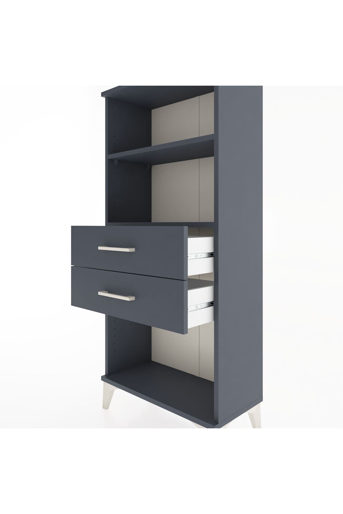 Hyperion Dolap 2 Raflı 2 Çekmeceli 60x44x134 - S50M047V5B
