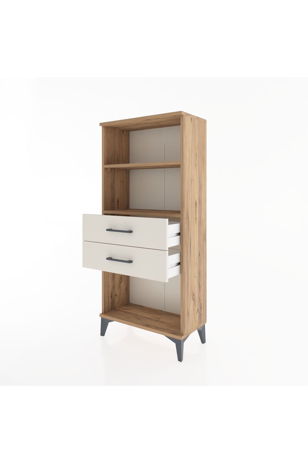 Hyperion Dolap 2 Raflı 2 Çekmeceli 60x44x134 - S50M047V7B