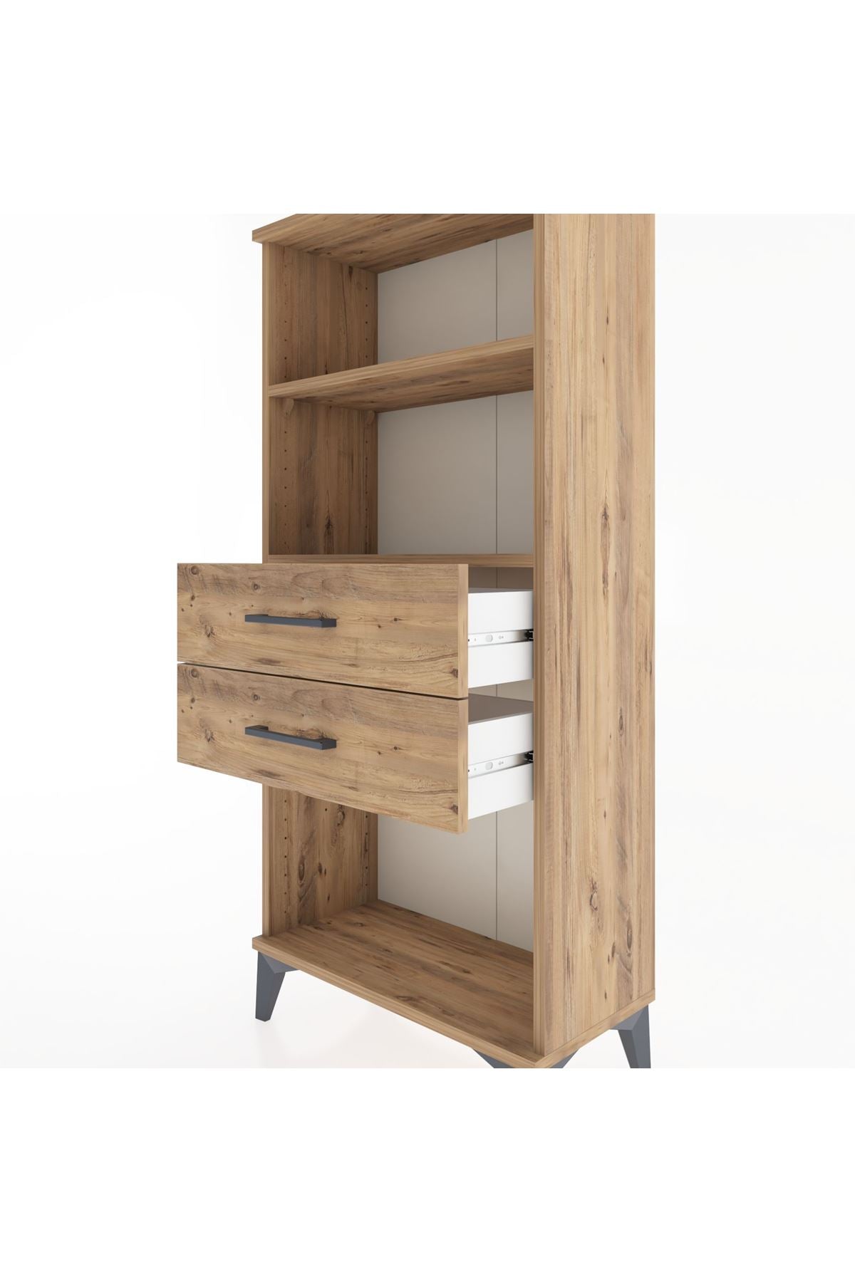 Hyperion Dolap 2 Raflı 2 Çekmeceli 60x44x134 - S50M047V9B