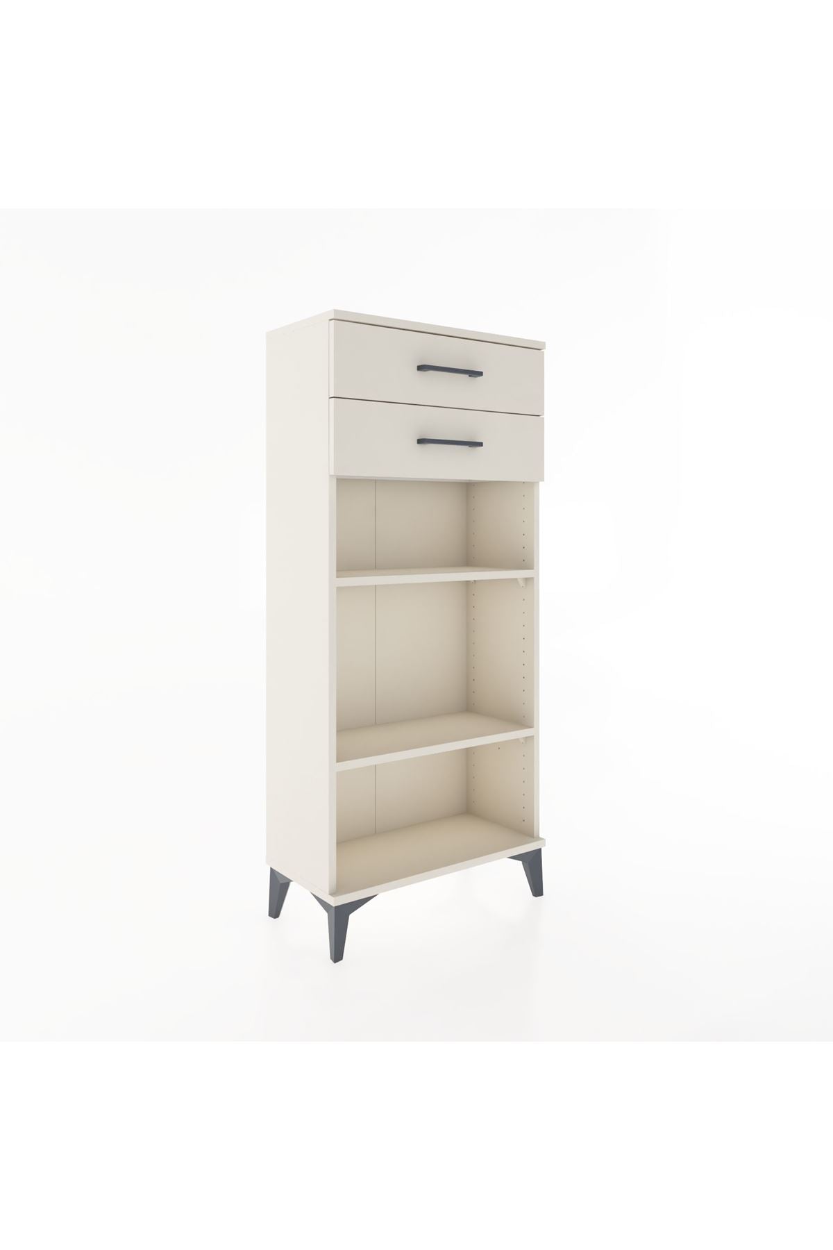 Hyperion Dolap 2 Raflı 2 Çekmeceli 60x44x134 - S50M048V1B