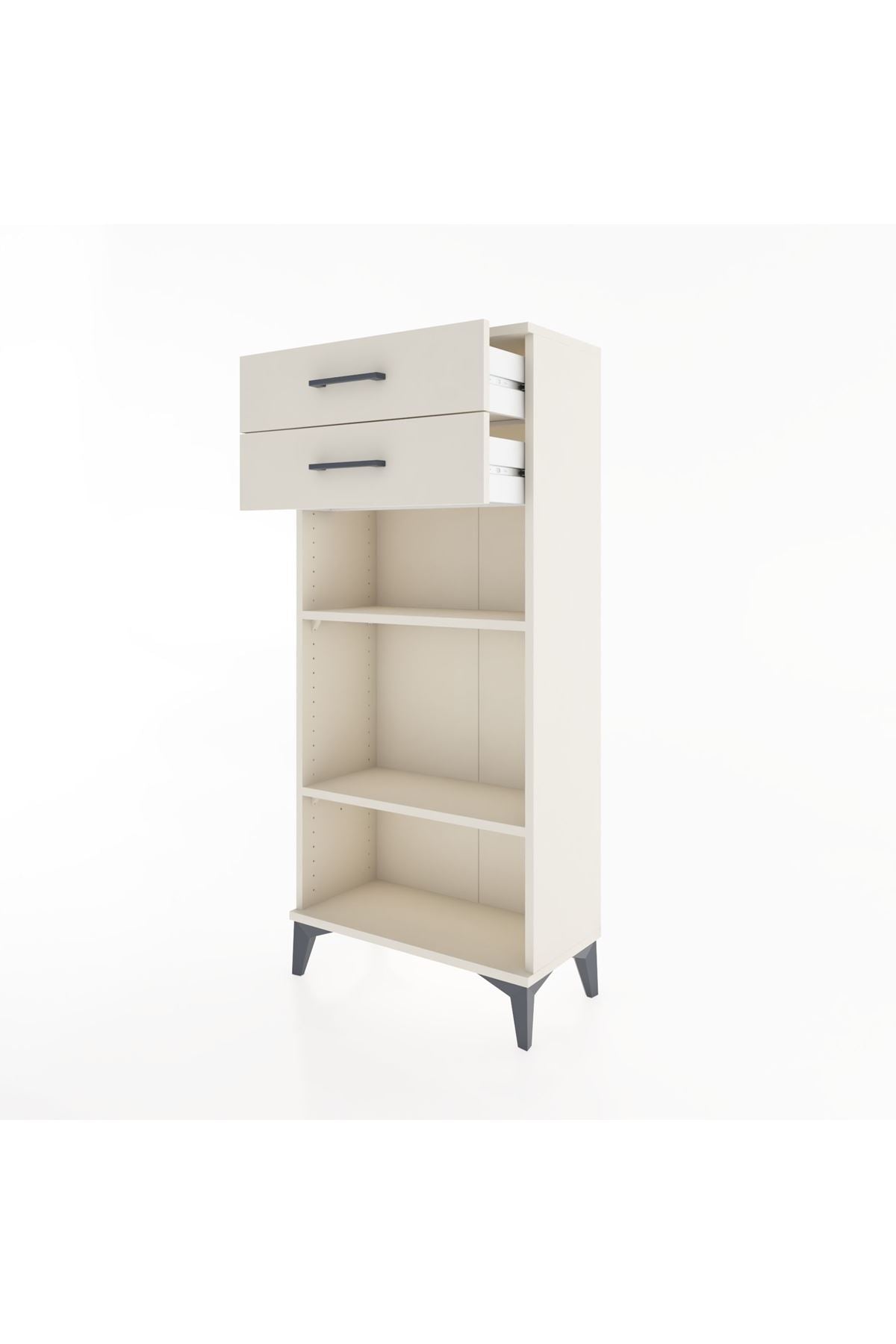 Hyperion Dolap 2 Raflı 2 Çekmeceli 60x44x134 - S50M048V1B