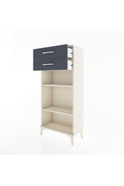 Hyperion Dolap 2 Raflı 2 Çekmeceli 60x44x134 - S50M048V2B