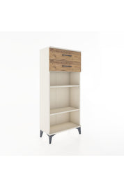 Hyperion Dolap 2 Raflı 2 Çekmeceli 60x44x134 - S50M048V3B