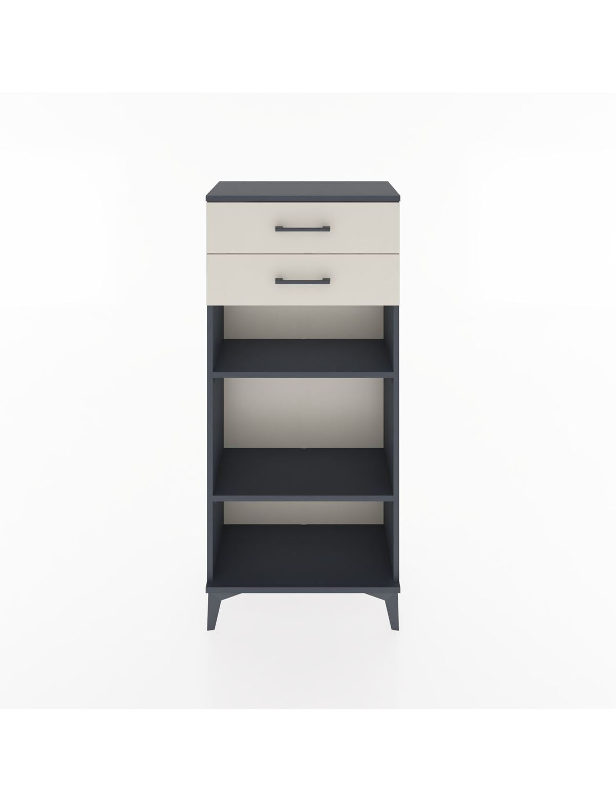 Hyperion Dolap 2 Raflı 2 Çekmeceli 60x44x134 - S50M048V4B
