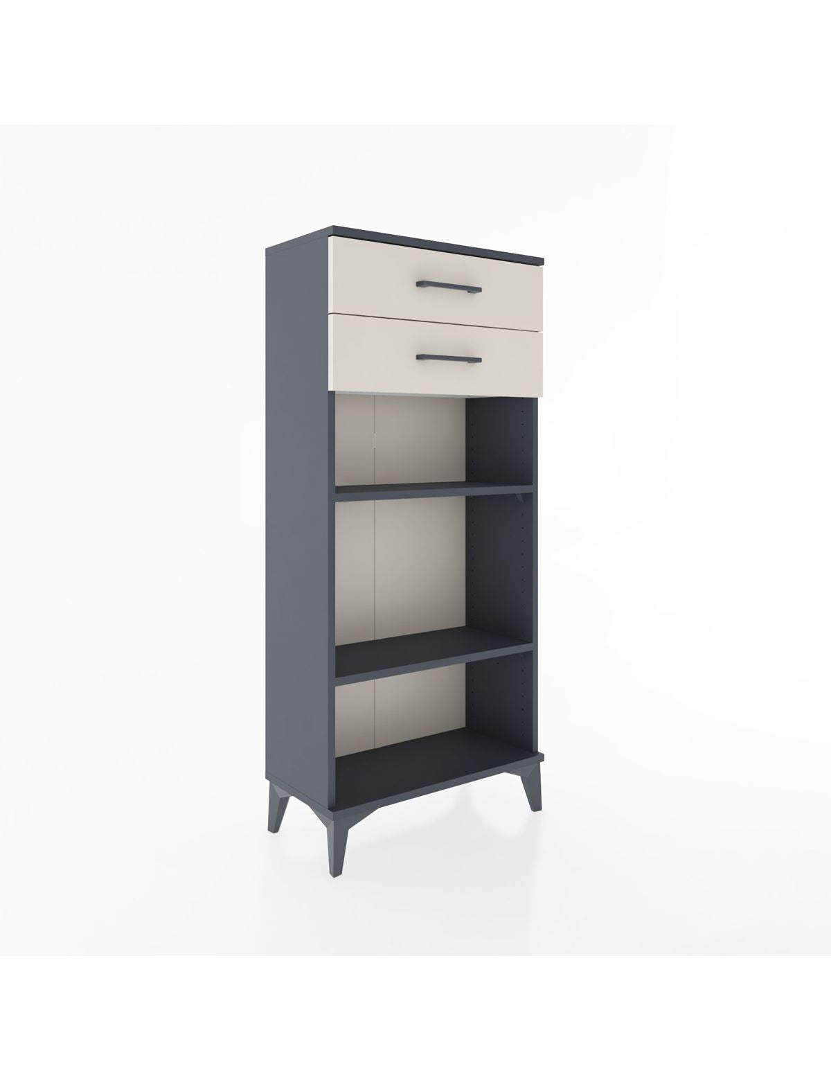 Hyperion Dolap 2 Raflı 2 Çekmeceli 60x44x134 - S50M048V4B