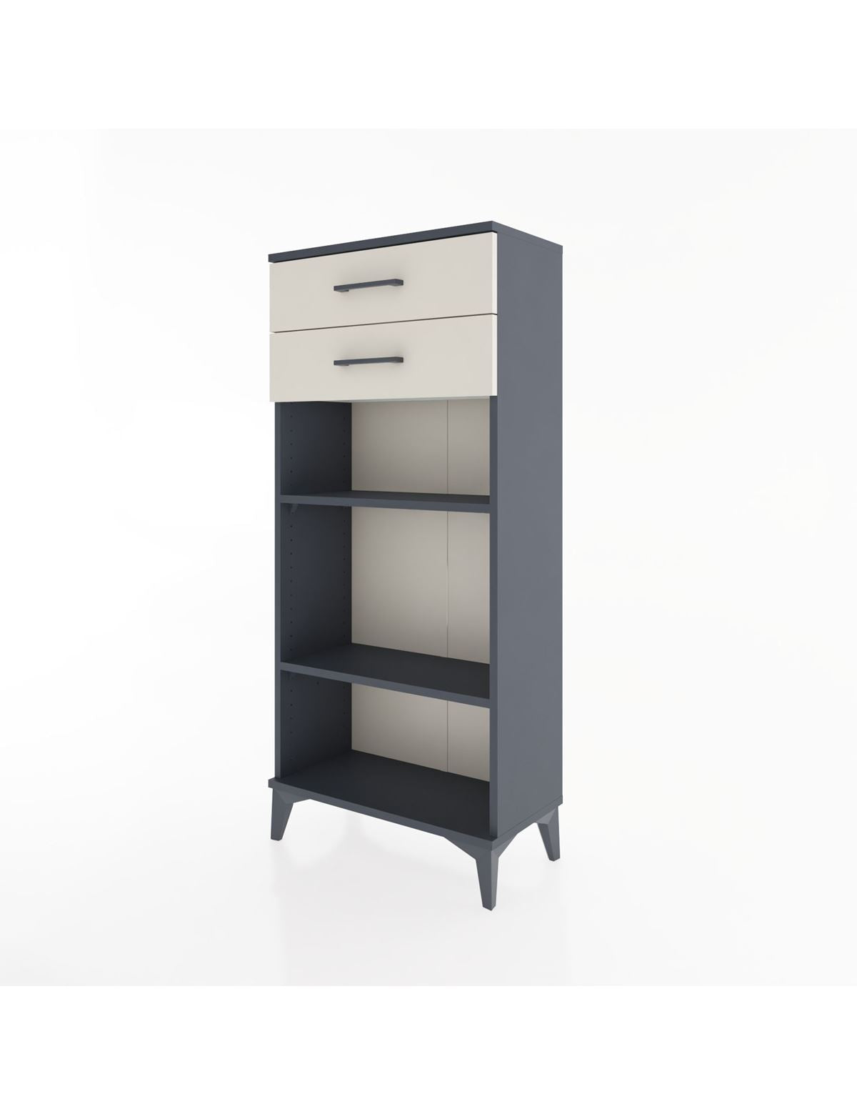 Hyperion Dolap 2 Raflı 2 Çekmeceli 60x44x134 - S50M048V4B