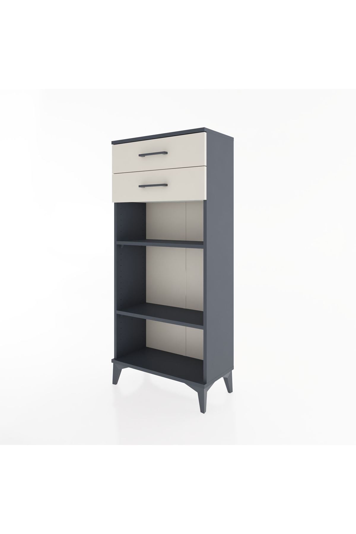 Hyperion Dolap 2 Raflı 2 Çekmeceli 60x44x134 - S50M048V4B