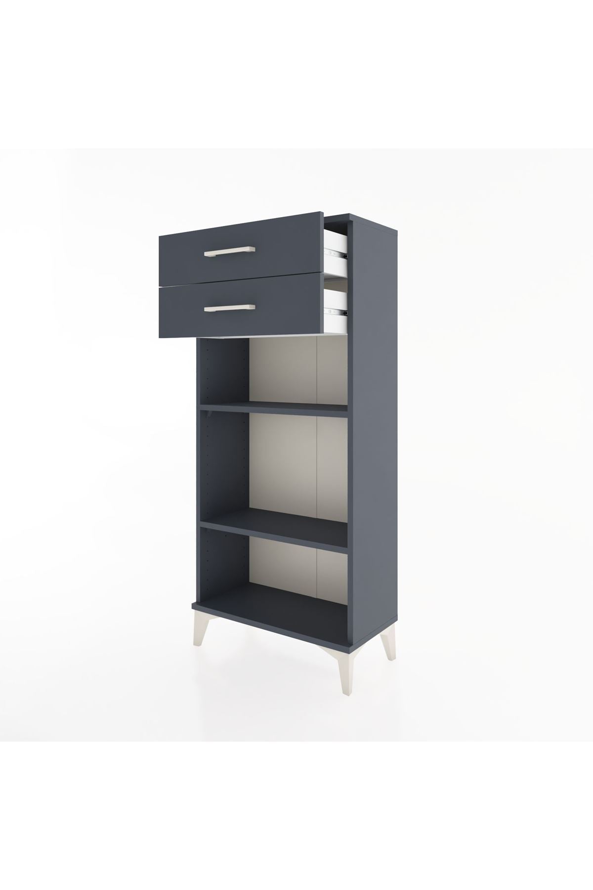 Hyperion Dolap 2 Raflı 2 Çekmeceli 60x44x134 - S50M048V5B