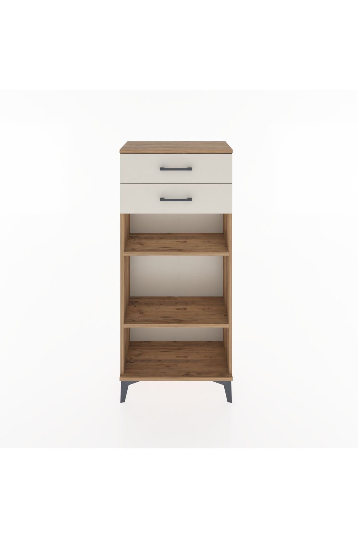 Hyperion Dolap 2 Raflı 2 Çekmeceli 60x44x134 - S50M048V7B