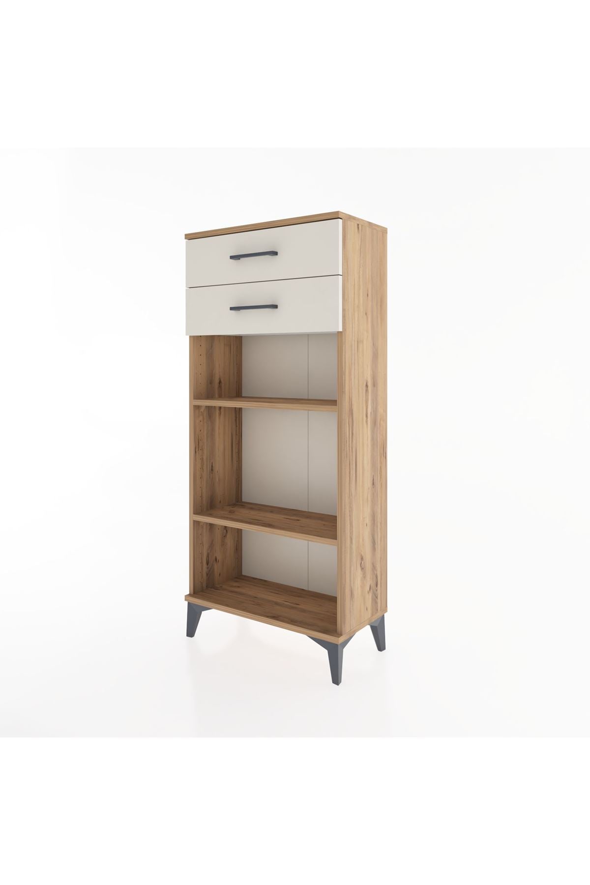 Hyperion Dolap 2 Raflı 2 Çekmeceli 60x44x134 - S50M048V7B