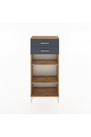 Hyperion Dolap 2 Raflı 2 Çekmeceli 60x44x134 - S50M048V8B