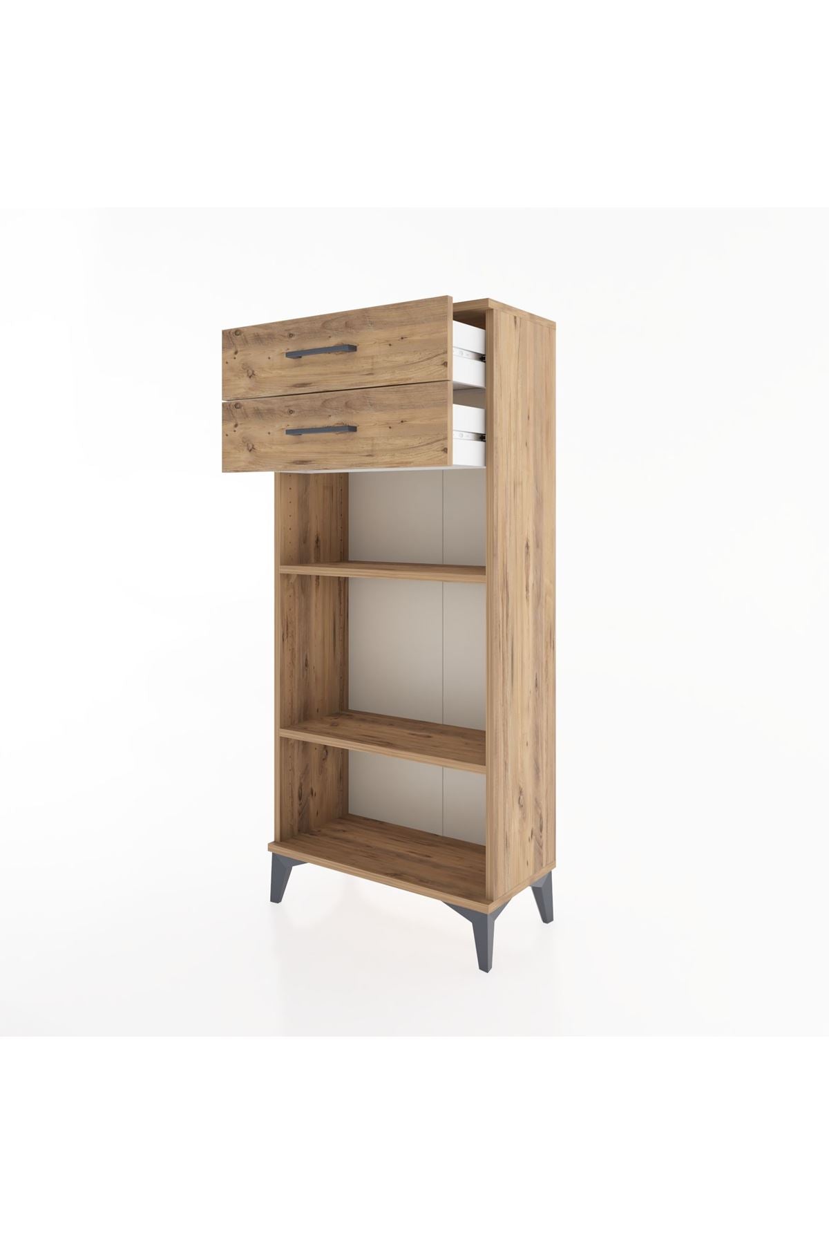 Hyperion Dolap 2 Raflı 2 Çekmeceli 60x44x134 - S50M048V9B
