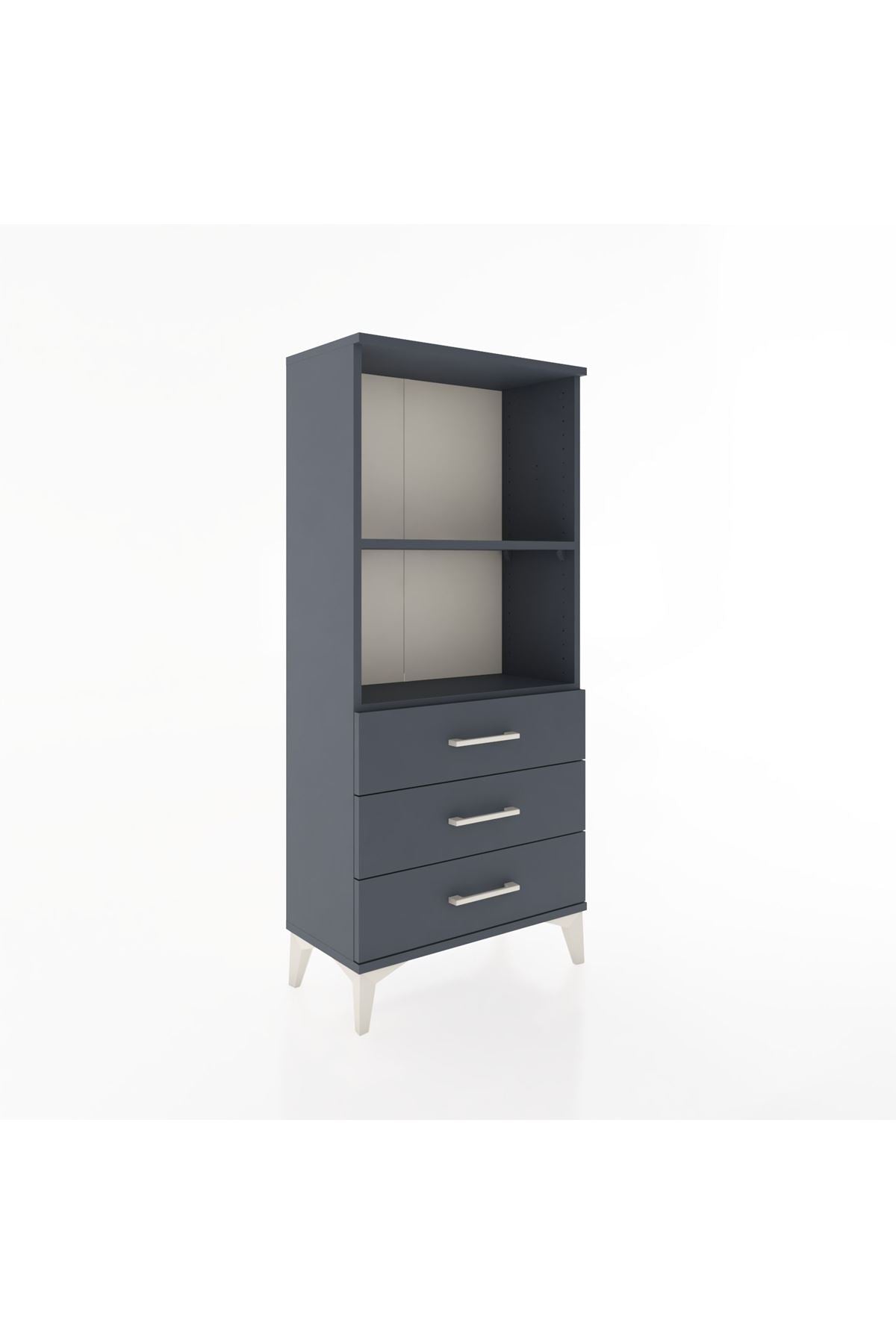 Hyperion Dolap 2 Raflı 3 Çekmeceli 60x44x134 - S50M049V5B