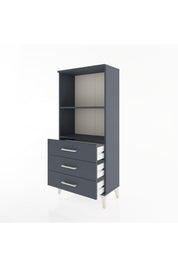 Hyperion Dolap 2 Raflı 3 Çekmeceli 60x44x134 - S50M049V5B