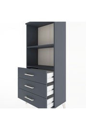 Hyperion Dolap 2 Raflı 3 Çekmeceli 60x44x134 - S50M049V5B