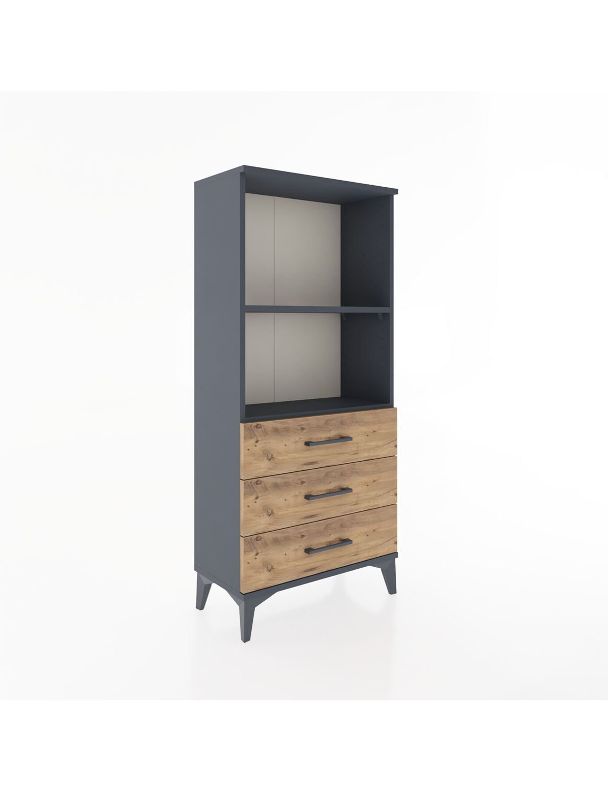 Hyperion Dolap 2 Raflı 3 Çekmeceli 60x44x134 - S50M049V6B